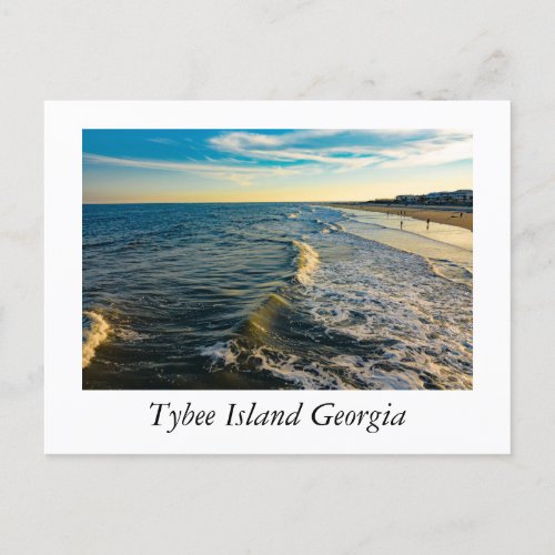 Tybee Island Georgia Postcard