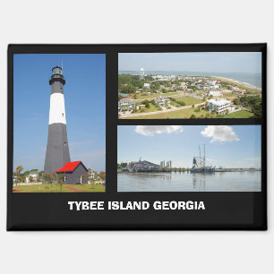 Tybee Island, Georgia Postcard Magnet
