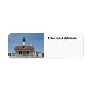 Tybee Island LIghthouse Label