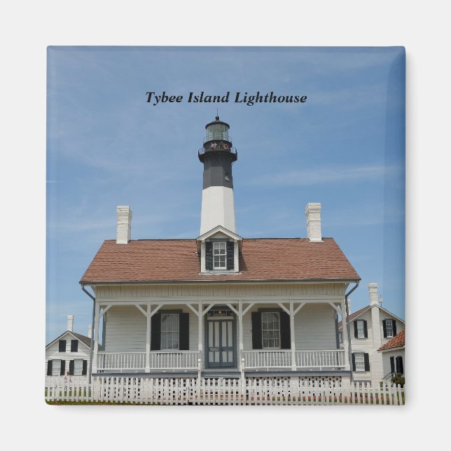 Tybee Island Lighthouse Magnet (Front)