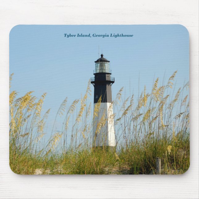 Tybee Island Lighthouse Mouse Pad (Front)