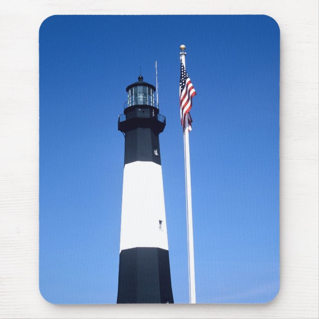 Tybee Island Lighthouse Mouse Pad (Front)