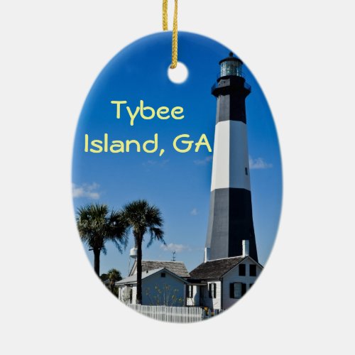 Tybee Island Lighthouse Ornament