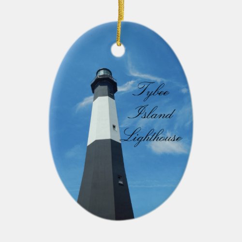Tybee Island Lighthouse ornament