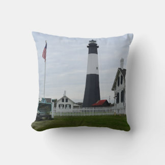 Tybee Island Lighthouse photo on a Throw Pillow