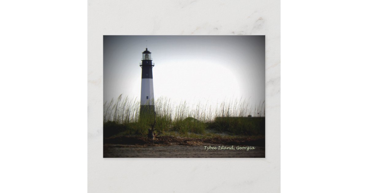 Tybee Island Lighthouse Postcard | Zazzle