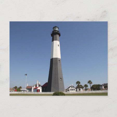 Tybee Island Lighthouse, Savannah Ga Postcard
