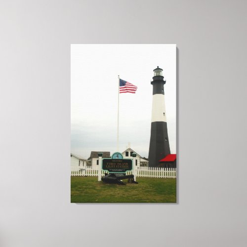 Tybee Island Lighthouse Station Canvas Print