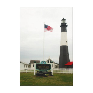Tybee Island Lighthouse Station Canvas Print