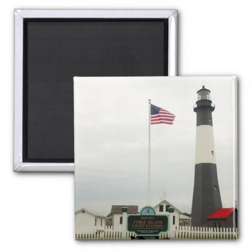 Tybee Island Lighthouse Station Magnet