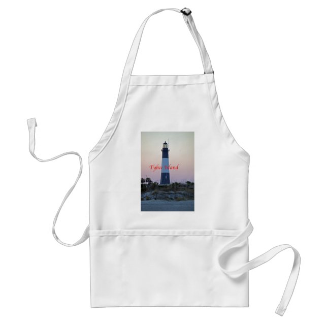 Tybee Light Sunset300 Adult Apron (Front)