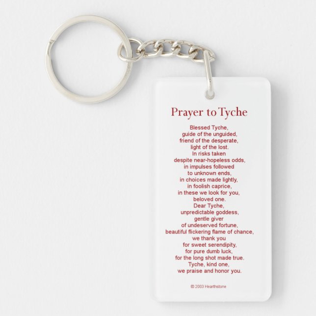 Tyche (Fortuna) Keychain (Front)