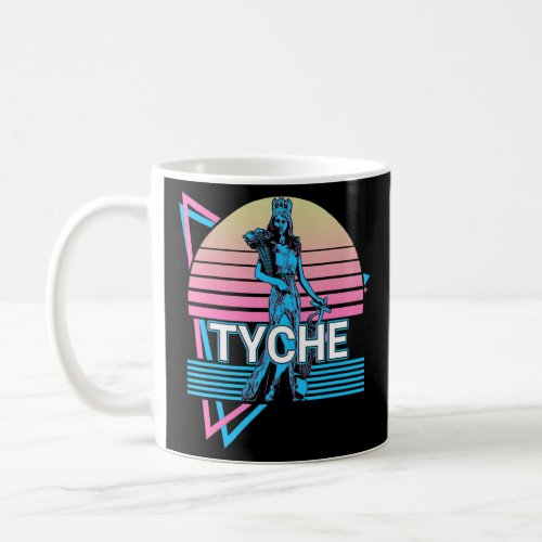 Tyche Goddess of Good Luck and Fortune Retro  Coffee Mug