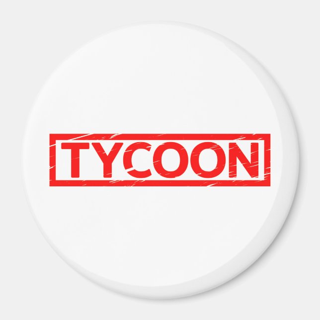 Tycoon Stamp Magnet (Front)