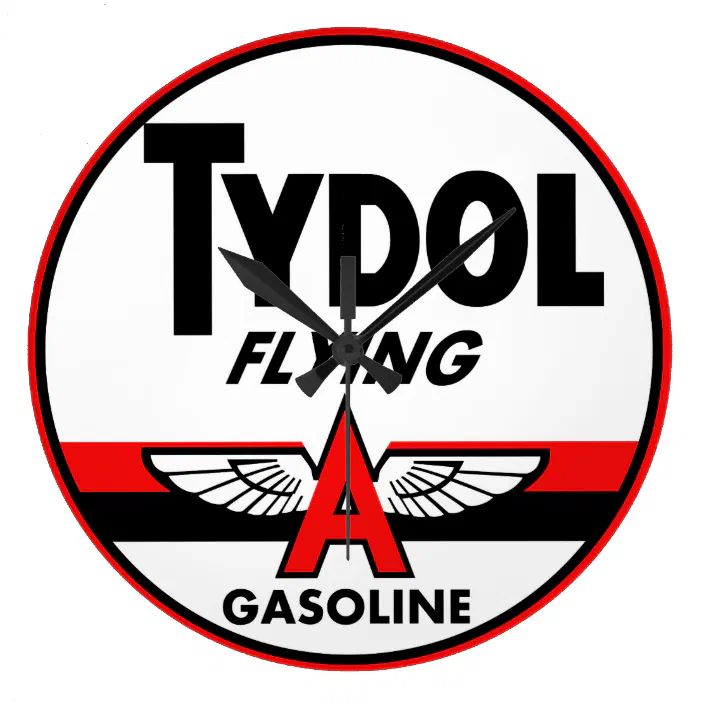 Tydol Motor Oil Tin Metal Sign Gas Auto Shop Garage Retro Oil Gas Metal Sign 