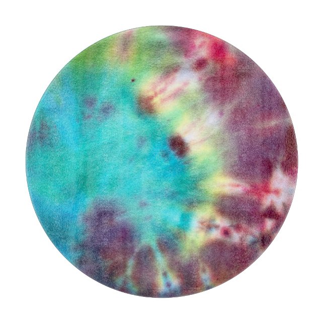 Tye Dye #1 Cutting Board (Front)