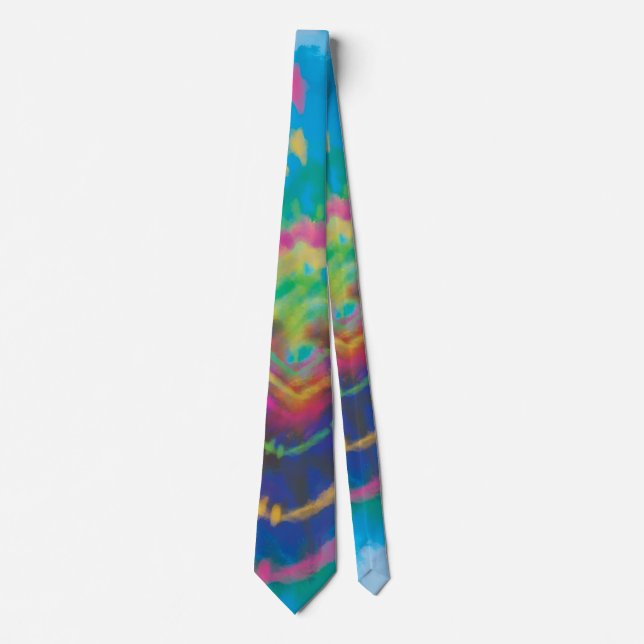 Tye Dye-2 Leggings Neck Tie (Front)