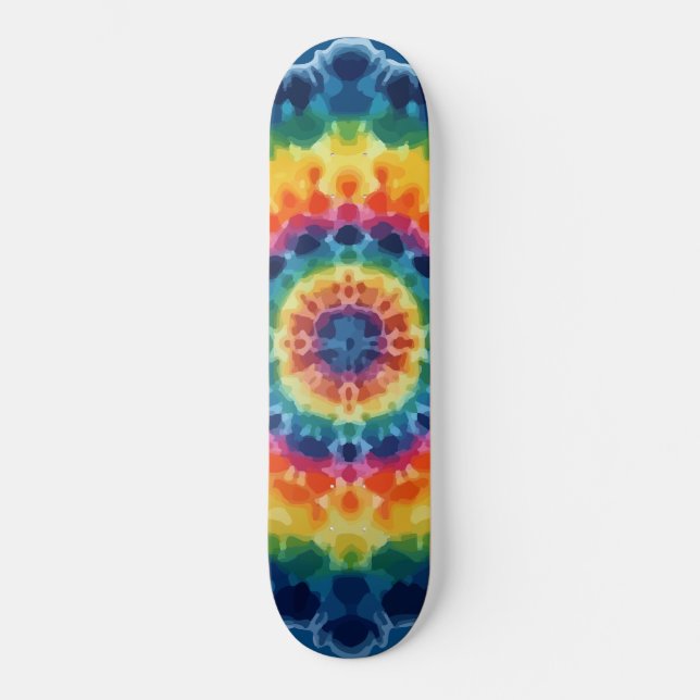 Tye-Dye-4 Skateboard (Front)