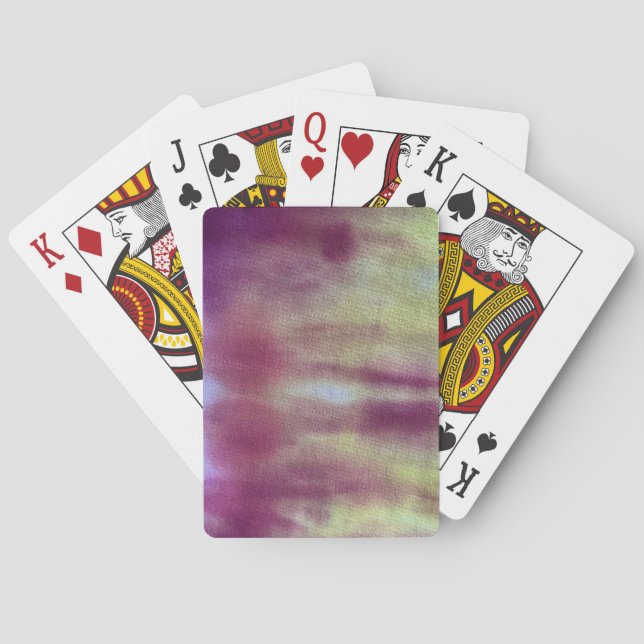 Tye Dye#6 Poker Cards (Back)