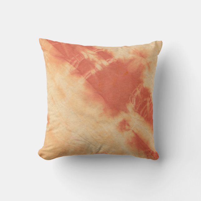 Tye Dye Composition #10 by Michael Moffa Throw Pillow (Front)