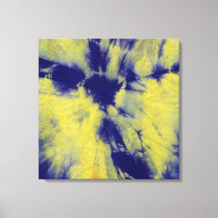 Tye Dye Composition #11 by Michael Moffa Canvas Print