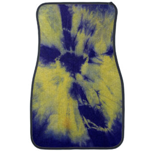 Tye Dye Composition #11 by Michael Moffa Car Floor Mat
