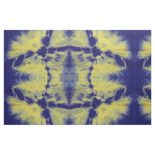 Tye Dye Composition #11 by Michael Moffa Fabric