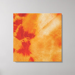 Tye Dye Composition #12 by Michael Moffa Canvas Print