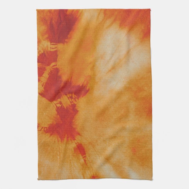 Tye Dye Composition #12 by Michael Moffa Towel (Vertical)
