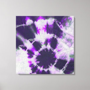 Tye Dye Composition #1 by Michael Moffa Canvas Print