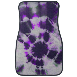 Tye Dye Composition #1 by Michael Moffa Car Mat