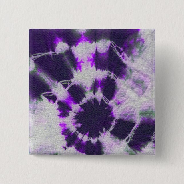 Tye Dye Composition #1 by Michael Moffa Pinback Button (Front)