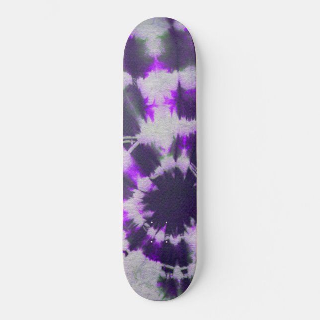 Tye Dye Composition #1 by Michael Moffa Skateboard Deck (Front)