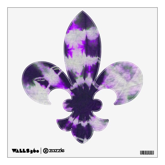 Tye Dye Composition #1 by Michael Moffa Wall Decal (Front)