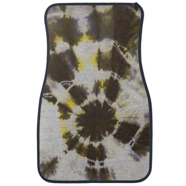 Tye Dye Composition #2 by Michael Moffa Car Floor Mat (Front)