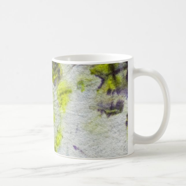 Tye Dye Composition #3 by Michael Moffa Coffee Mug (Right)