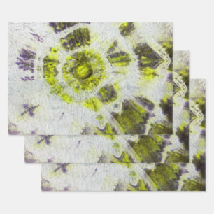 Tye Dye Composition #3 by Michael Moffa Wrapping Paper Sheets