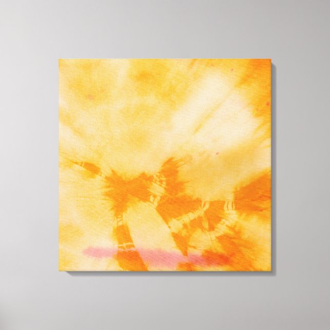 Tye Dye Composition #4 by Michael Moffa Canvas Print (Front)