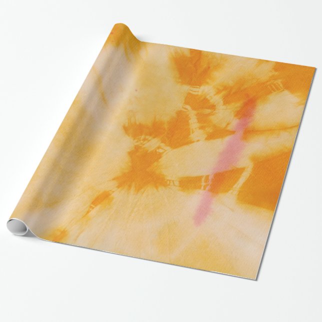 Tye Dye Composition #4 by Michael Moffa Wrapping Paper (Unrolled)
