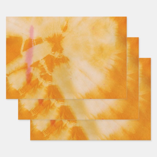 Tye Dye Composition #4 by Michael Moffa Wrapping Paper Sheets (Set)