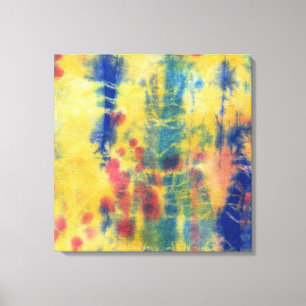 Tye Dye Composition #5 by Michael Moffa Canvas Print