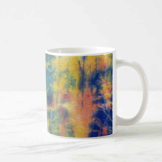 Tye Dye Composition #5 by Michael Moffa Coffee Mug (Right)