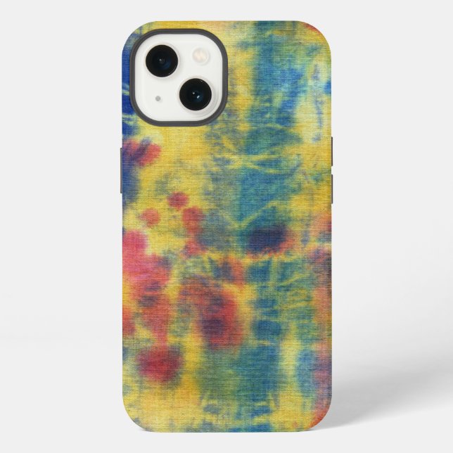 Tye Dye Composition #5 by Michael Moffa Iphone Case (Back)