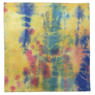 Tye Dye Composition #5 by Michael Moffa Napkin