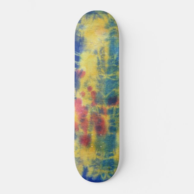 Tye Dye Composition #5 by Michael Moffa Skateboard Deck (Front)
