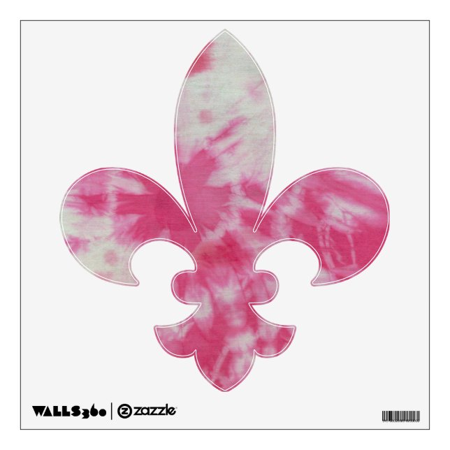 Tye Dye Composition #6 by Michael Moffa Wall Sticker (Front)