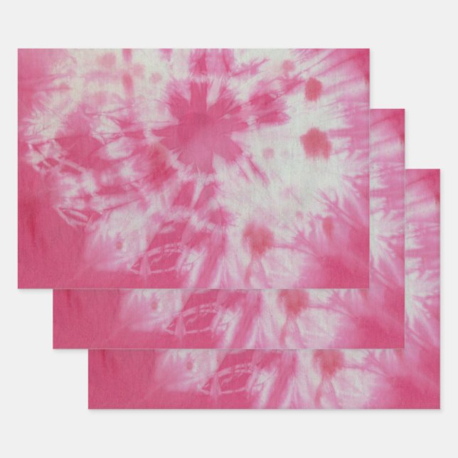Tye Dye Composition #6 by Michael Moffa Wrapping Paper Sheets (Set)