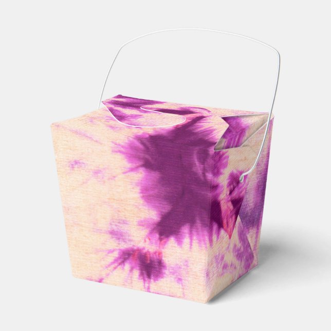 Tye Dye Composition #7 by Michael Moffa Favor Boxes (Front Side)