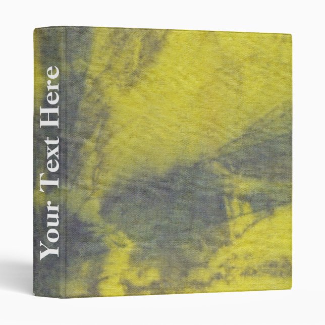 Tye Dye Composition #8 by Michael Moffa 3 Ring Binder (Front/Spine)