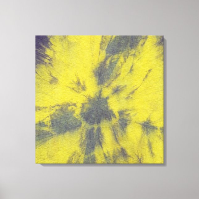 Tye Dye Composition #8 by Michael Moffa Canvas Print (Front)